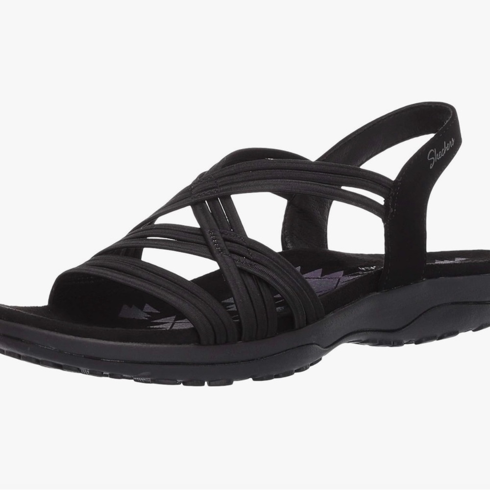 Brand new sketchers women’s  memory foam sandal.  Size 11